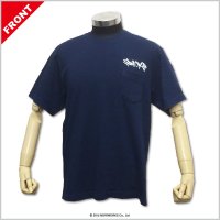 [UnitedAthle]ユナイテッドアスレ 5.3oz インディゴ Tシャツ（ポケット付） (3991)